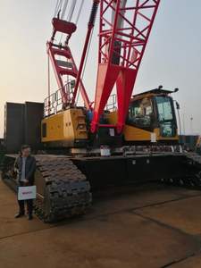 SCC1500A-2 עגורן קרש שימוש במנוף זחילה קרולר 150 טון בנייה ידנית של מנוף - Product Image 5