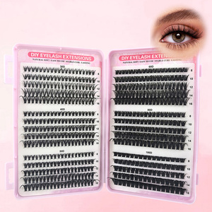 Nhãn Hiệu Riêng 9-15Mm Lash Cụm Kit Phân Khúc Lash Mở Rộng Đôi Lông Mi Keo Trái Phiếu Và DIY Cụm Lông Mi Kit - Product Image 5