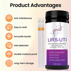 <span class=keywords><strong>UTI</strong></span> strip tes urin rumah, detoksifikasi nitrit PH penggunaan laboratorium medis untuk analisis ologis - Product Image 5
