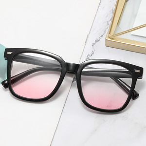 Xsy Sunglasses Blush Pink Gradient Lens Unisex UV400 Protection Fashion Sun Glasses For Travel Driving - Product Image 3
