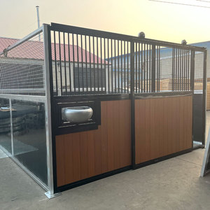 Panneaux en acier résistants faits sur commande d'écurie de cheval d'usine de la Chine avec la grange de porte à <span class=keywords><strong>vendre</strong></span> - Product Image 2