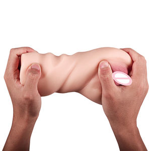 Masturbatore Maschile in Gomma a Forma di <span class=keywords><strong>Vagina</strong></span>, Giocattolo Sessuale Artificiale per Uomo - Product Image 4