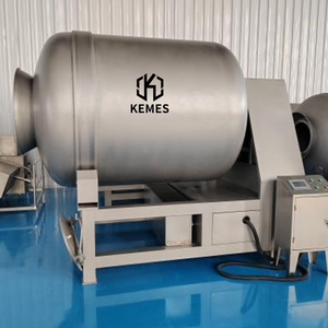 Nuevo Tambor Horizontal de Acero Inoxidable para Carne al Vacío, Capacidad de 200-2000 kg, Control PLC, Desinflado Automático para Plantas de Procesamiento de Alimentos - Product Image 6