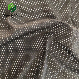 Nero basso elastico 50D rete in fibra di poliestere tessuto a maglia per il rivestimento - Product Image 6