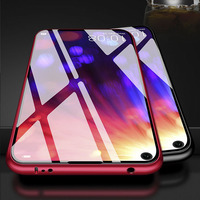 Coque de téléphone portable en verre trempé, luxueux, à absorption magnétique, pour Redmi Note 7 Pro Mi 9 8 9T K20 CC9, nouvelle collection de couverture