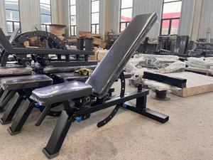 Banc de musculation multifonctionnel réglable et durable, rembourré, pour salle de sport, studio, maison, entraînement complet du corps. - Product Image 6