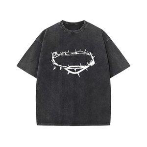 เสื้อยืดผู้ชายพิมพ์ลายแบบมินิมอลลิสต์ที่มีลวดลายศิลปะที่เรียบง่ายและผ้าฝ้ายผสมคุณภาพพรีเมียมสำหรับการสวมใส่ลำลองที่ดูดีและทันสมัย - Product Image 1