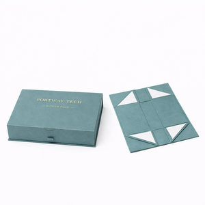 Caja Rígida Magnética Plegable de Alta Calidad con Laminado Brillante/Mate y Grabado en Relieve para Empaque de Auriculares y Accesorios Electrónicos - Product Image 2