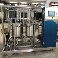 Petite machine de pasteurisation de pasteurisateur de stérilisateur de lait de rendement élevé avec le prix usine