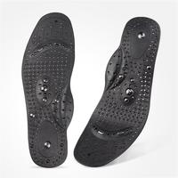 YS MIX Fitness PVC noir magnétique respirant thérapie réflexologie semelle intérieure Massage coussin de chaussure semelles orthopédiques