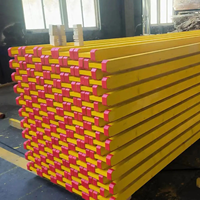 Encofrado de vigas de madera de alta resistencia y tamaño ajustable a precio de fábrica para la construcción de losas y columnas, vigas de madera tipo I de contrachapado amarillo