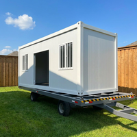 Maison conteneur extensible STC 20FT |   ADU préfabriqué avec 2 chambres |   Maisonnette pliable en kit certifiée CE