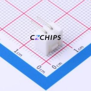 WAFER-HA2.54-2PWZ Wire-to-Board Pin Header Bent Lead Through Hole,P=2.5mm Connector 1x2P 2.5mm Right Angle Insert XHB - Product Image 2