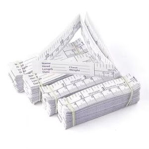 Règle de mesure de santé PP pour adultes et bébés <span class=keywords><strong>MUAC</strong></span> 26cm-65cm LOGO personnalisable tour de bras adulte tour de tête ruban à mesurer - Product Image 5