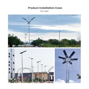 Fábrica al por mayor 10 años <span class=keywords><strong>de</strong></span> garantía 8000lm Luz <span class=keywords><strong>de</strong></span> calle LED solar plana integrada 60W 80W IP65 Batería LiFePO4 - Product Image 6