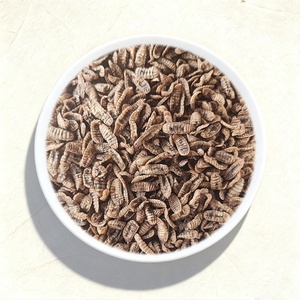 Larves de mouche soldat noire séchées et torréfiées Bioforte, riches en protéines, inodores, ingrédients naturels et biologiques de crevettes blanches du Pacifique et de crabes - Product Image 1