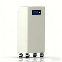 200Ah 10.24KWh IP65 Baterai Penyimpanan Energi LiFePO4 51.2V CAN yang Dipasang di Lantai untuk Sistem Surya Rumah Hybrid Grid dengan Garansi 10 Tahun 8000