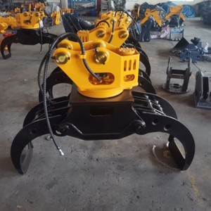 खुदाई हाइड्रोलिक घूर्णन हड़पने छँटाई हाथापाई पत्थर/लकड़ी हड़पने खुदाई के लिए - Product Image 5