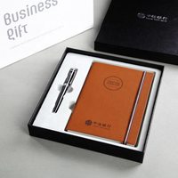 Ordinateur portable, taille A5, avec Logo personnalisé, bande élastique, tapis avec jeu de stylos, meilleure vente