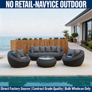 <span class=keywords><strong>Set</strong></span> Lounge <span class=keywords><strong>in</strong></span> Rattan PE Intrecciato Stile Vintage Europeo |   Divano <span class=keywords><strong>da</strong></span> Esterno <span class=keywords><strong>in</strong></span> Alluminio a 5 Posti con <span class=keywords><strong>Tavolo</strong></span> Regolabile, Stile Rustico |   Vendita all'ingrosso - Product Image 2