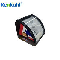 Kenkuhl Kleiner Tischkühlschrank für Schokolade mit Mechanischer Temperaturregelung Mini-Schokoladenkühlschrank Kühlvitrine
