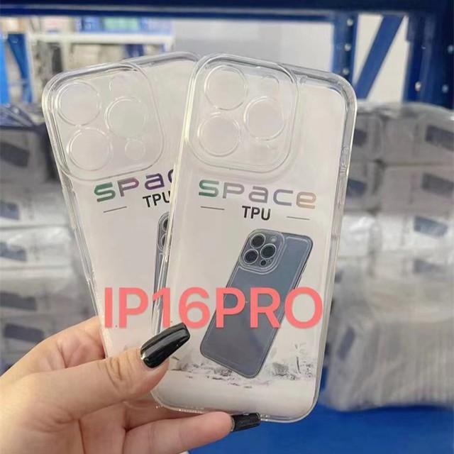 Fashion Transparent Anti-shock Soft TPU Mobile Phone Case for iPhone 17 Pro Max 17 Plus 17 Pro Protective Back Cover