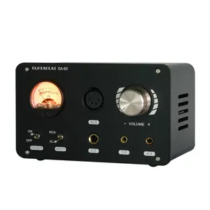 Pj. Miaolai เครื่องขยายเสียง TPA6120แอมป์เอาต์พุต SA-60 4.4, เครื่องขยายเสียงหูฟังตั้งโต๊ะ <span class=keywords><strong>NE5532</strong></span>ช่องเสียบ XLR พร้อมเครื่องวัด Vu - Product Image 2