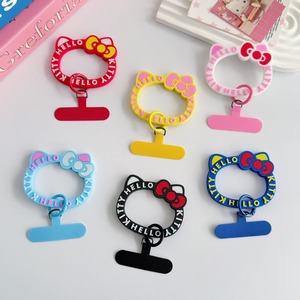 Bracelet de téléphone en silicone avec nœud papillon KT, cordon de poignet, clip, pendentif pour étui, bouteille d'eau <span class=keywords><strong>et</strong></span> sac, modèle 00168 5cm - Product Image 2