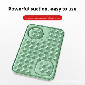 For Bestseller New Silicone Gel Pet Feeding Tray Slow-Feeding Extra-Large Thickened <b>Bite</b>-Resistant Wear-Resistant for Cats - Product Image 3