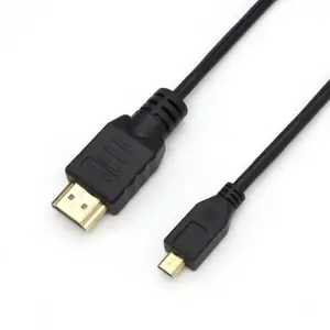 سعر الجملة 1.5M مايكرو HDMI كابل وصلة بينية مُتعددة الوسائط وعالية الوضوح