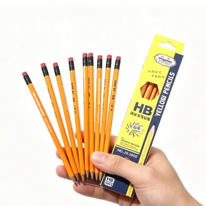 Lápiz de Madera Estándar HB Negro para Estudiantes, Disponible en Stock, Rendimiento Suave y Duradero, Lápiz de Madera para una Escritura Cómoda - Product Image 3