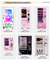 Máquina Expendedora Inteligente para Hoteles con Pantalla Táctil de 55 Pulgadas, SDK, Pago con Tarjeta de Crédito, Productos de Cepillos de Dientes y Gel de Ducha en Corea del Sur