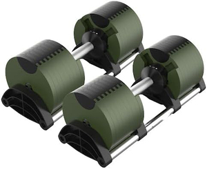 Juego de Mancuernas Ajustables con Peso de 5-80 Libras, de Aluminio, para Entrenamiento de Fuerza en Casa - Product Image 1