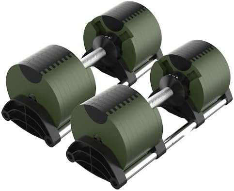 Adjustable Weighted Dumbbell Set 5 80lbs