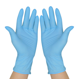 Guantes Desechables de Nitrilo Negro Extra Duraderos de 6 Mil, Sin Polvo, Antideslizantes, Hipoalergénicos, con Puño Fruncido y Puntas de Dedos Texturizadas, Uso General - Product Image 1