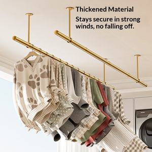 HUOLI 2026 Bestseller – Séchoir à linge segmenté en acier inoxydable pour balcon domestique et séchage extérieur des couettes - Product Image 1