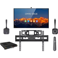 Pantalla Interactiva 4K Hua Wei IdeaHub S2 y S2 Pro de 65, 75 y 86 Pulgadas con Tiempo de Respuesta de 16ms, 8GB de RAM y 64GB de Almacenamiento