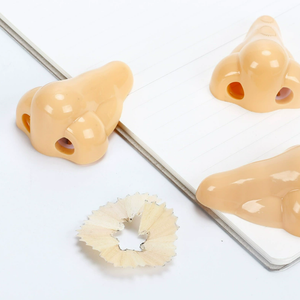 <span class=keywords><strong>Taille</strong></span>-<span class=keywords><strong>crayon</strong></span> en plastique à double trou, créatif et original, avec un grand nez - Product Image 6