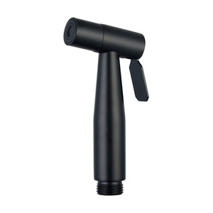 Ensemble <span class=keywords><strong>de</strong></span> pistolets pulvérisateurs modernes en acier inoxydable à double usage, finition noir mat, design mural, caractéristiques faciles à nettoyer pour une utilisation en <span class=keywords><strong>salle</strong></span> <span class=keywords><strong>de</strong></span> <span class=keywords><strong>bain</strong></span> - Product Image 1