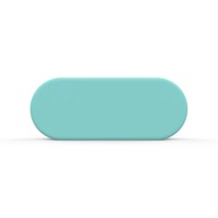 Étui à lunettes en silicone géométrique unisexe - Rangement portable respirant pour la natation, les voyages et les sports de plein air