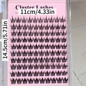 <span class=keywords><strong>Cils</strong></span> en grappe Manga Eye |   Réutilisable Vegan 20mm |   8 rangées 3D en relief |   Groupe <span class=keywords><strong>de</strong></span> musique |   Convient aux débutants |   Look Spectaculaire |   10 paires - Product Image 5
