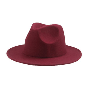 Sombrero <span class=keywords><strong>de</strong></span> fieltro <span class=keywords><strong>de</strong></span> Bowler Vintage clásico flexible <span class=keywords><strong>de</strong></span> ala ancha para niños y niñas, gorra <span class=keywords><strong>de</strong></span> vaquero occidental - Product Image 5