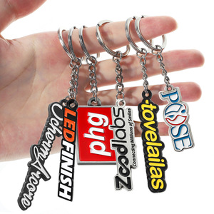 Custom Vintage Cartoon Anime Zinc Alloy Painted Lightweight Eco-friendly Commemorative Promotional Metal Keychain Pendants