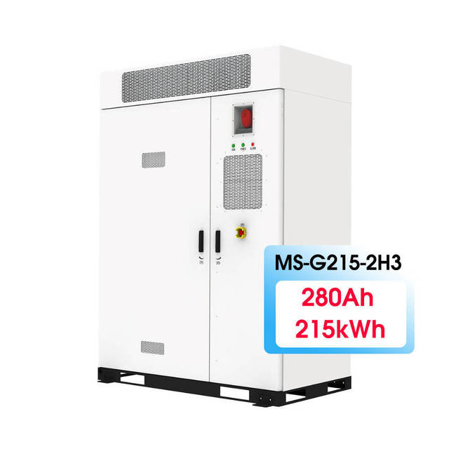 Deye C&I ESS Solution Outdoor Commercial Industrial Energy Storage System 215kw MS-G215-2H3 On-Grid Lifepo4 Battery Liquid