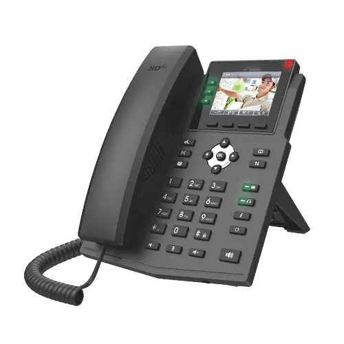 Cheap Price 6 sip phone X3V support call center ip pbx wifi voip phone