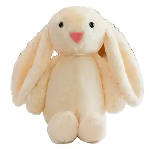 Hot Amazon Hot Selling Pet Speelgoed Schattig Pluche Konijn Nachtkastje Kussen Katoen Easter Konijn Bunny Pluche Speelgoed Voor Cadeau