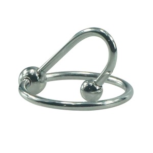Anillo <span class=keywords><strong>de</strong></span> acero inoxidable para el pene, Dispositivo <span class=keywords><strong>de</strong></span> <span class=keywords><strong>Castidad</strong></span> masculino retardante del glande y el sabor fino - Product Image 4