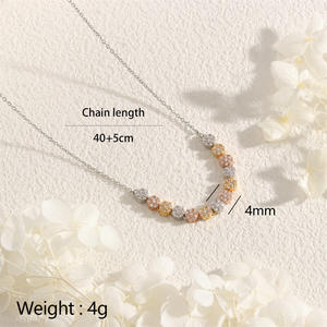 Vente en gros de colliers pour cadeaux de fête des mères colliers à breloques en diamant avec lettres <span class=keywords><strong>MAMA</strong></span> BABY LUCKY <span class=keywords><strong>QUEEN</strong></span> pour femmes - Product Image 6