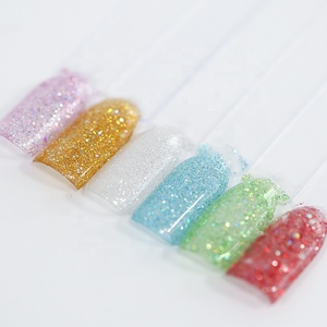 Kit de poudre à ongles <span class=keywords><strong>effet</strong></span> miroir laser caméléon, paillettes holographiques éblouissantes, <span class=keywords><strong>effet</strong></span> aurore irisé, décoration d'ongles en acrylique - Product Image 4