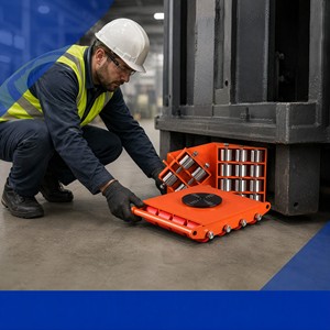 รถเข็นมือหมุนได้รอบทิศทางแบบ Heavy-Duty <span class=keywords><strong>ล้อ</strong></span>ทำจากยาง/เหล็ก สีเหลือง/แดง สำหรับเคลื่อนย้ายวัตถุ<span class=keywords><strong>หนัก</strong></span> - Product Image 1